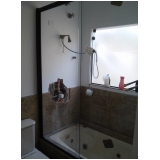 divisória de vidro para banheiro Conjunto Residencial Butantã