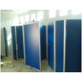 empresa para instalação de divisória de banheiro em laminado melamínico estrutural 10mm Ibirapuera