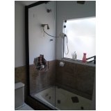 divisória de vidro para banheiro Ibirapuera